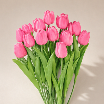 3/5/10/15/20pcs Tulips Artificial Flowers
